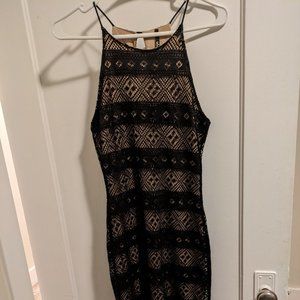 Lulu's Back Lace Dress